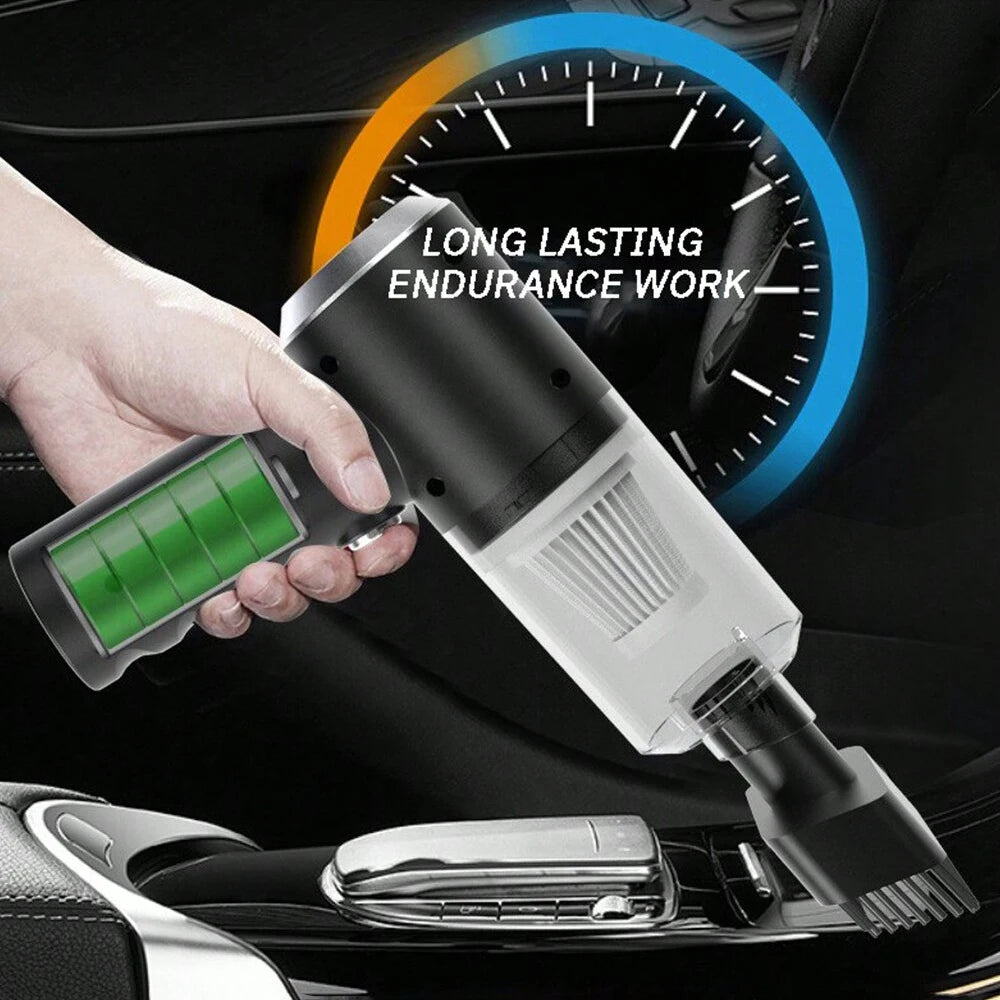 Portable USB Mini Vacuum Cleaner – High-Power, Automatic & Compact Cleaning Solution!